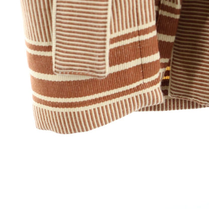 Celine 24aw 2m42d199x Border Logo Bathrobe Brown