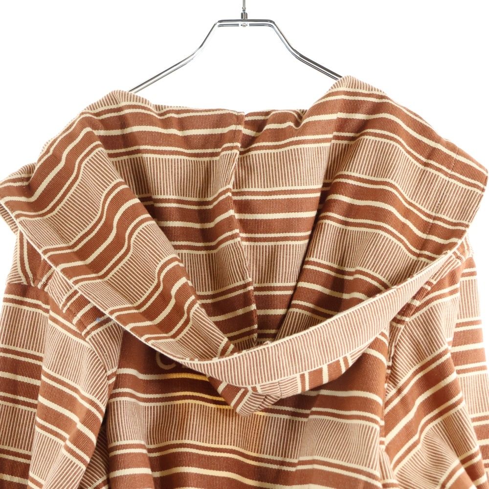 Celine 24aw 2m42d199x Border Logo Bathrobe Brown