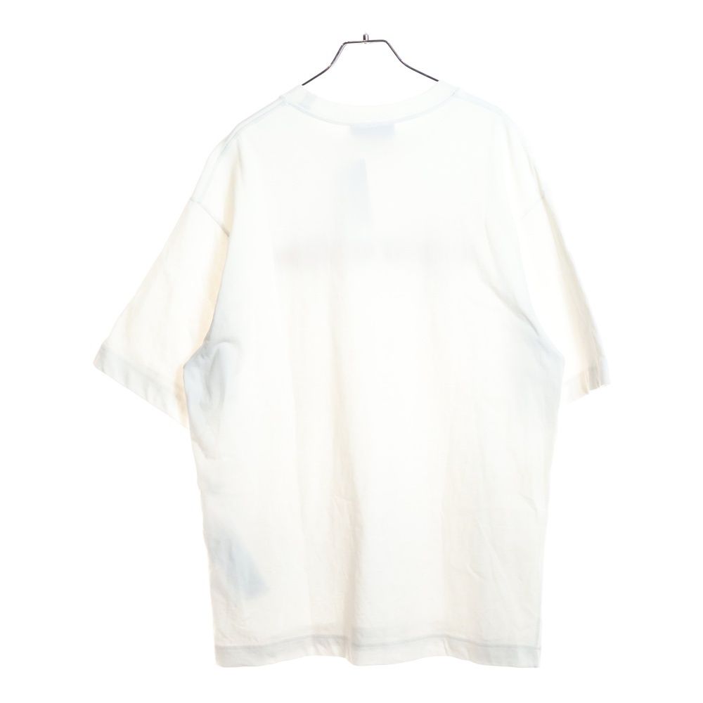 Gucci 25ss Web Stripe Logo Print Crew Neck Short Sleeve T-Shirt Cut and Sewn