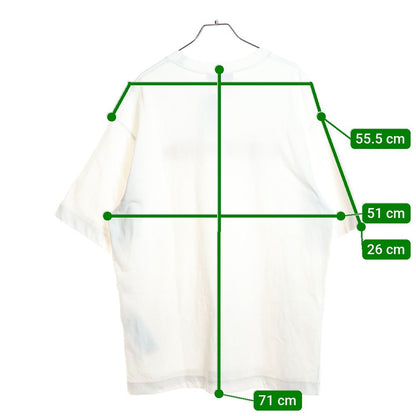 Gucci 25ss Web Stripe Logo Print Crew Neck Short Sleeve T-Shirt Cut and Sewn