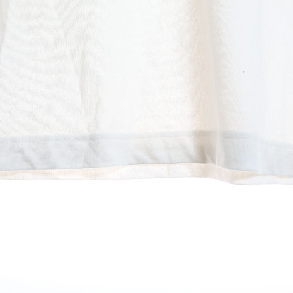 Gucci 25ss Web Stripe Logo Print Crew Neck Short Sleeve T-Shirt Cut and Sewn