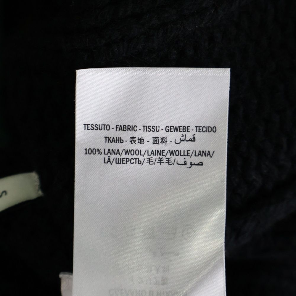 Gucci 19aw Sherry Line Cable Wool Knit Sweater Black/green/red 548115-X1561