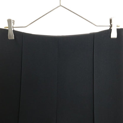 Hermes 22aw Wool Center Press Tapered Slacks Pants Black Women's