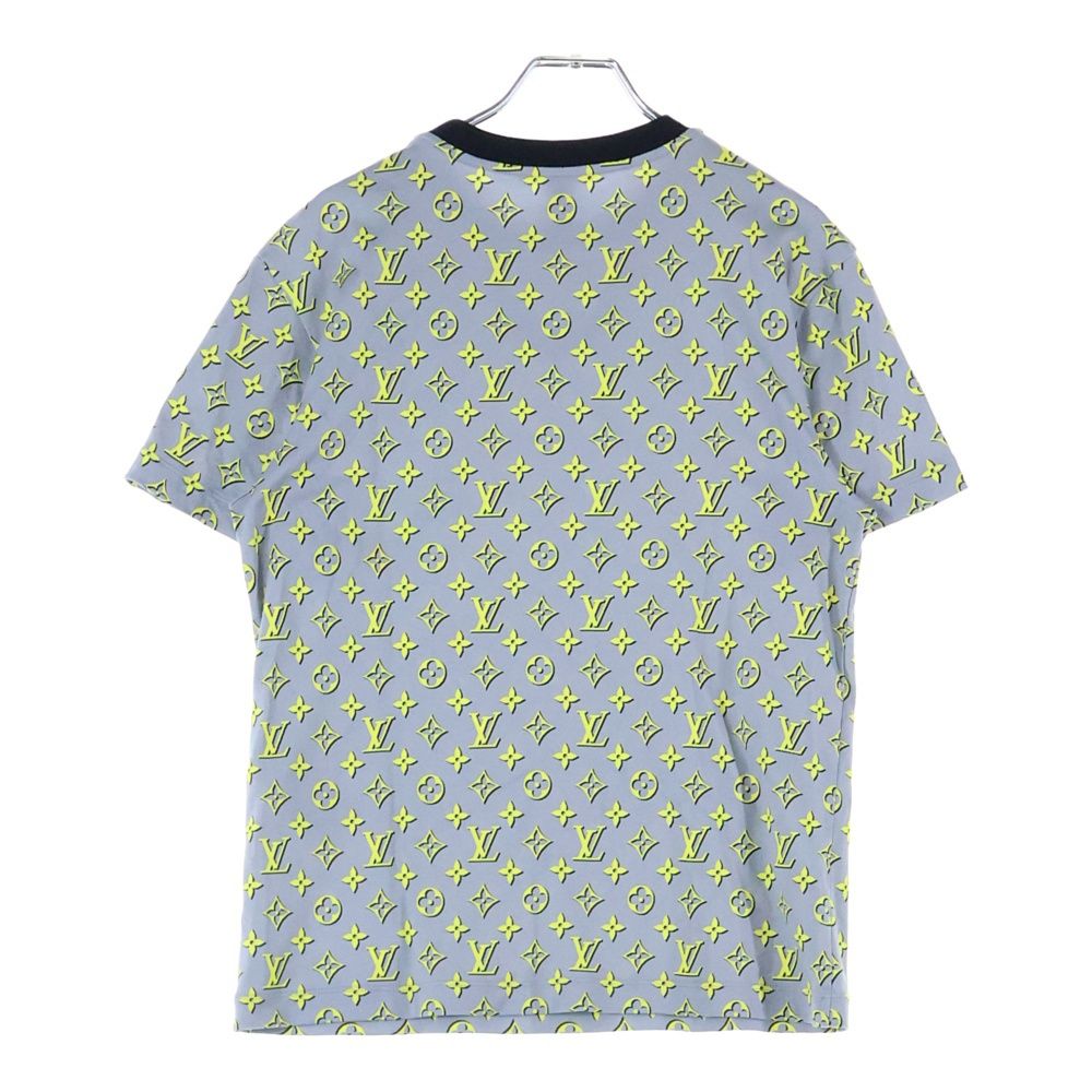 Louis Vuitton 23aw LV Logo Chain Monogram Crew Neck Short Sleeve Cut and Sewn