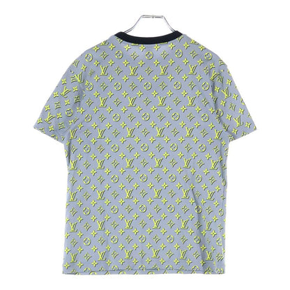 Louis Vuitton 23aw LV Logo Chain Monogram Crew Neck Short Sleeve Cut and Sewn