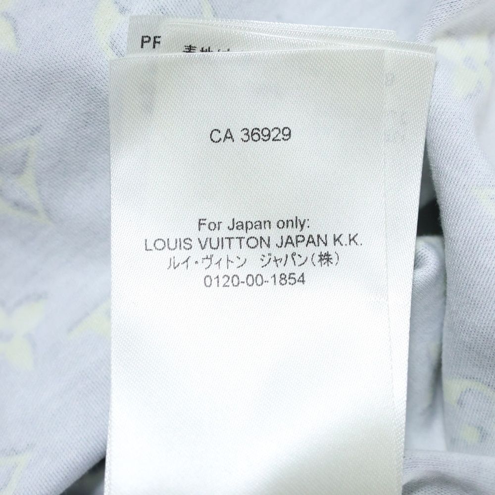 Louis Vuitton 23aw LV Logo Chain Monogram Crew Neck Short Sleeve Cut and Sewn