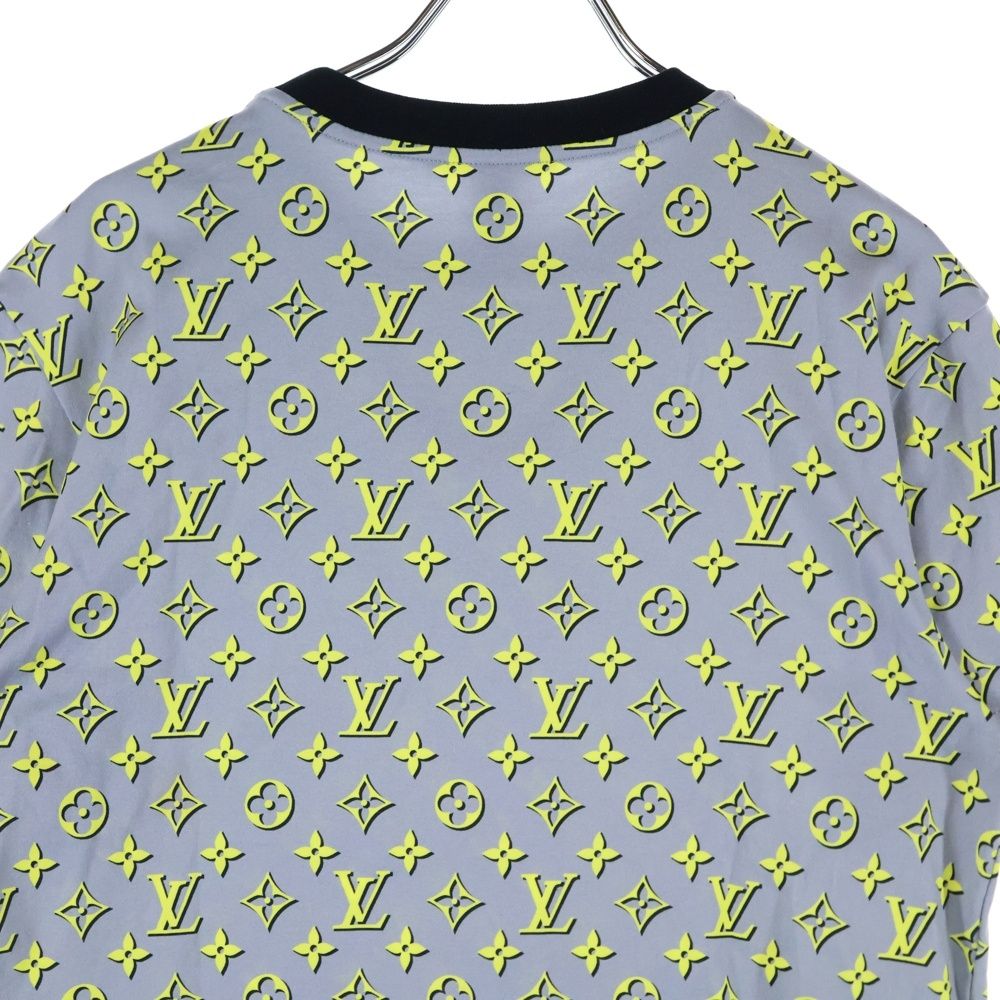 Louis Vuitton 23aw LV Logo Chain Monogram Crew Neck Short Sleeve Cut and Sewn