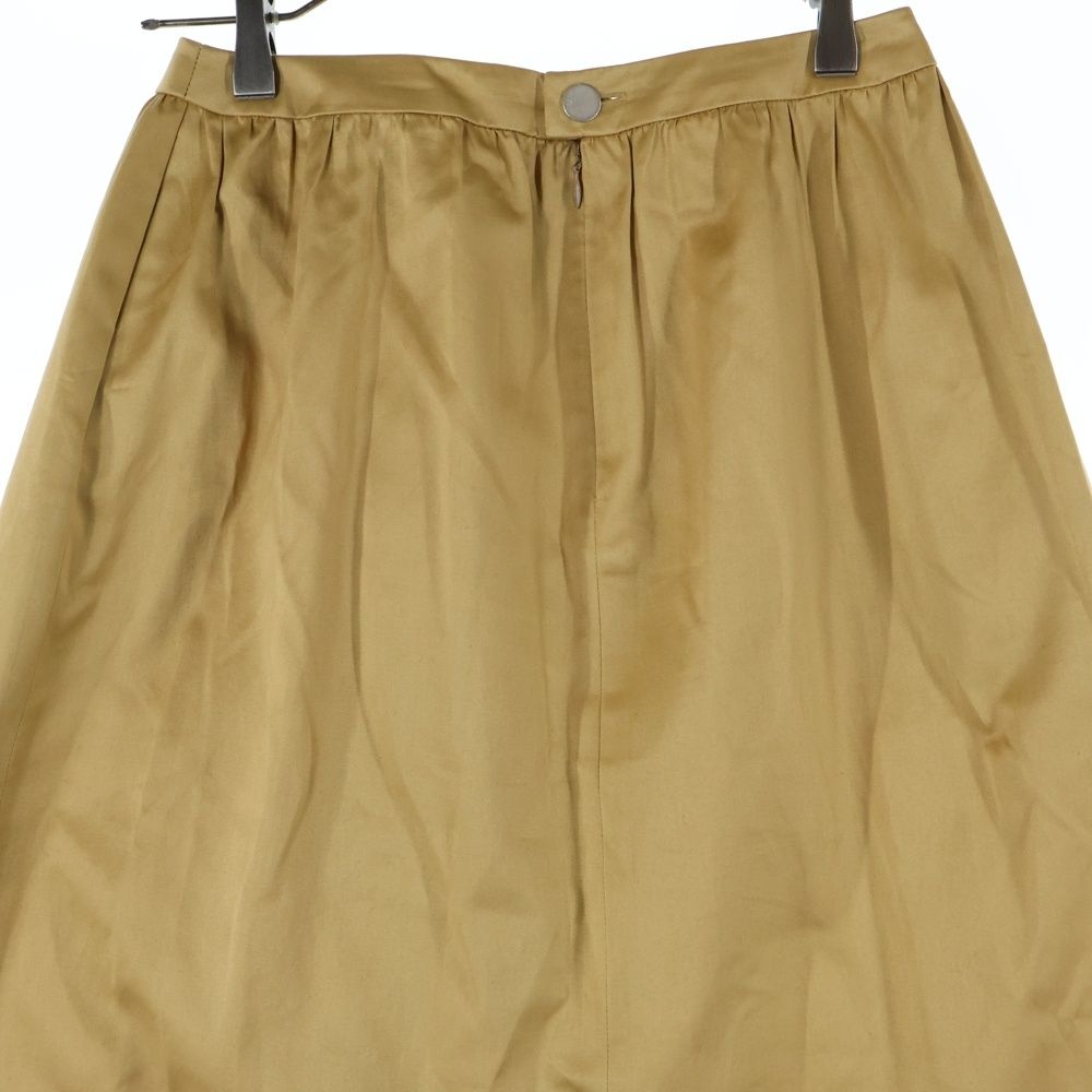 Chanel 99p Sp Ring Collection Here Mark Button Gathered Long Mermaid Skirt