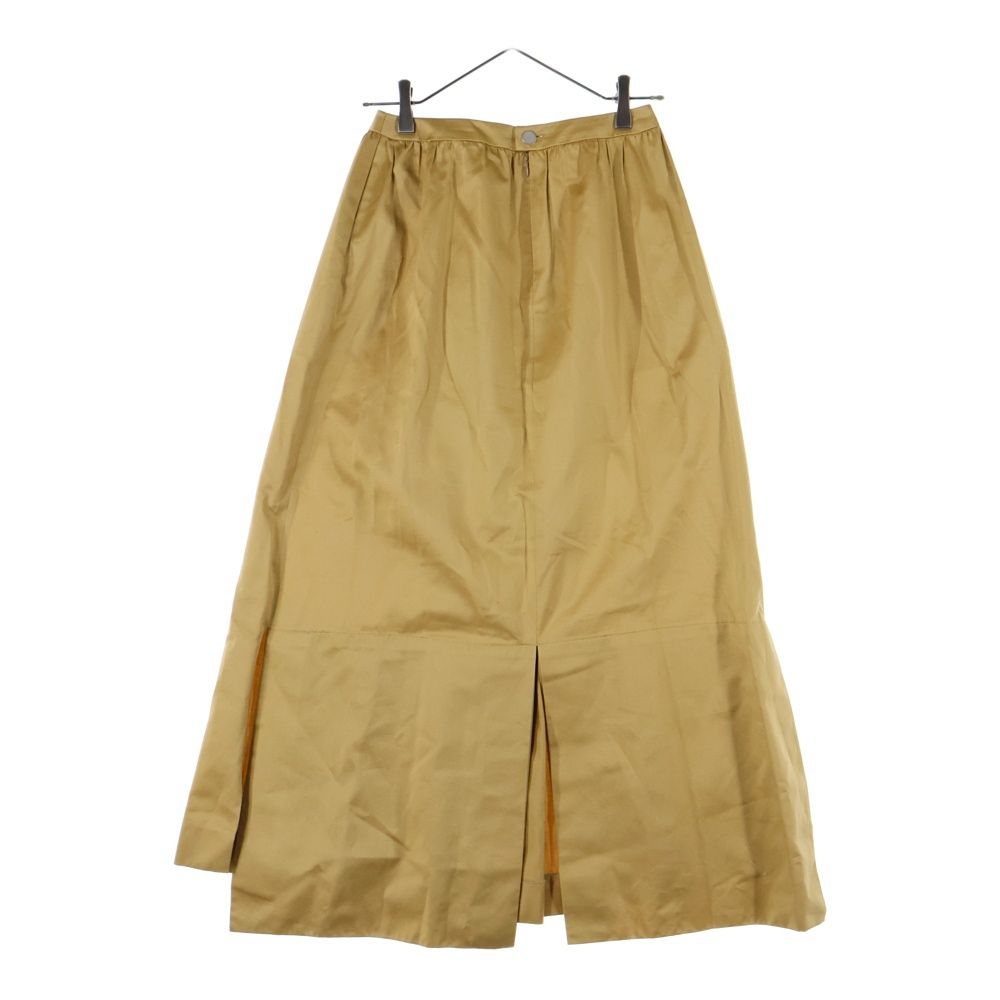 Chanel 99p Sp Ring Collection Here Mark Button Gathered Long Mermaid Skirt