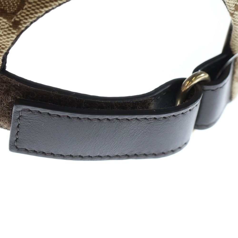 Gucci GG Canvas Sherry Line Cap Hat Beige