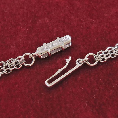 Cartier Trinity Diamond Necklace Ceramic