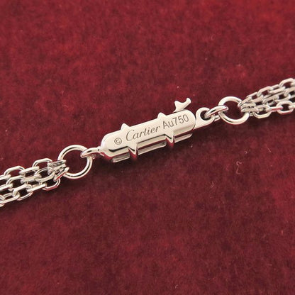 Cartier Trinity Diamond Necklace Ceramic