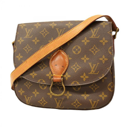 Louis Vuitton Shoulder Bag Monogram Saint-Cloud GM M51242 Brown Ladies