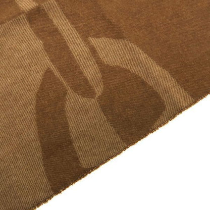 Hermes Avalon III Brown Wool Scarf