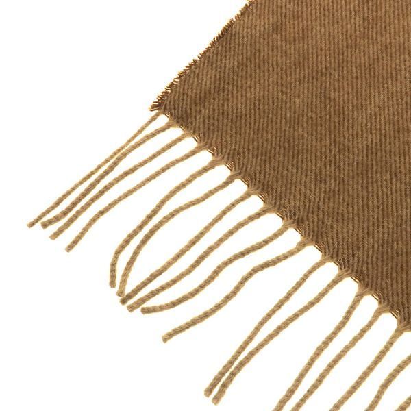 Hermes Avalon III Brown Wool Scarf