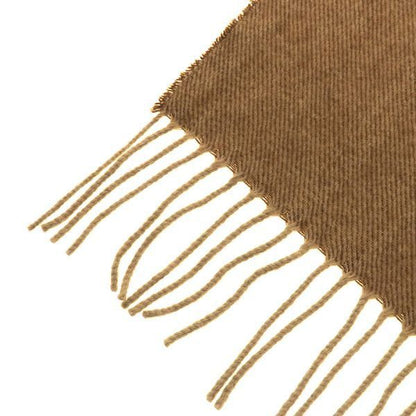 Hermes Avalon III Brown Wool Scarf