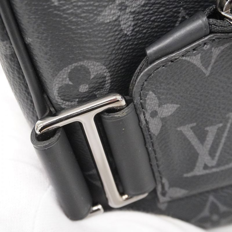 Louis Vuitton Body Bag Monogram Eclipse Bum Bag M42906 Black Men's