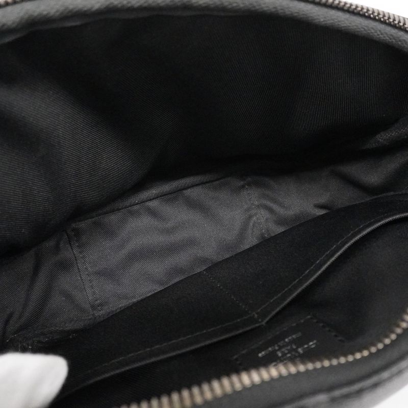 Louis Vuitton Body Bag Monogram Eclipse Bum Bag M42906 Black Men's