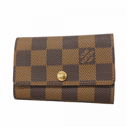 Louis Vuitton Key Case Damier Multicles 6 N62630 Ebène Men Women Unisex