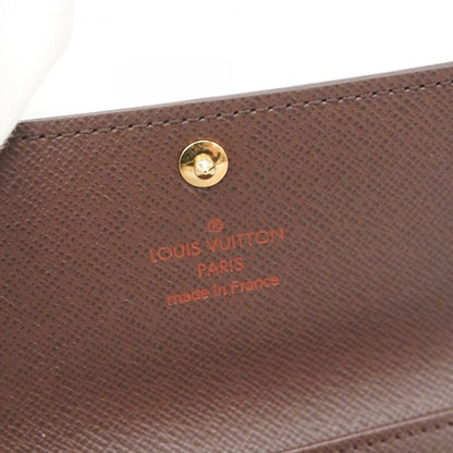 Louis Vuitton Key Case Damier Multicles 6 N62630 Ebène Men Women Unisex