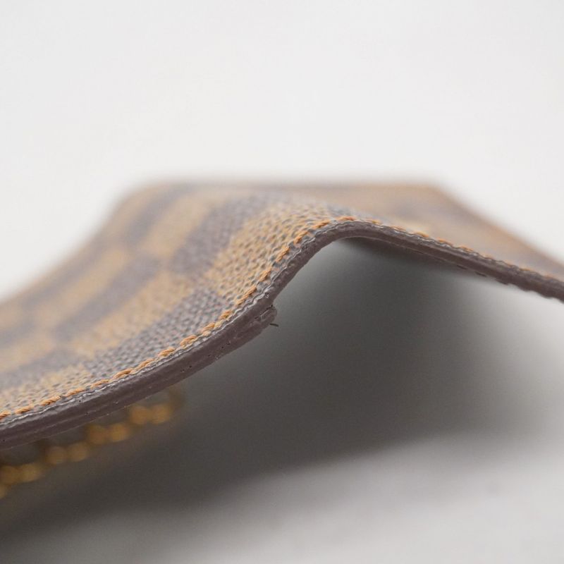 Louis Vuitton Key Case Damier Multicles 6 N62630 Ebène Men Women Unisex