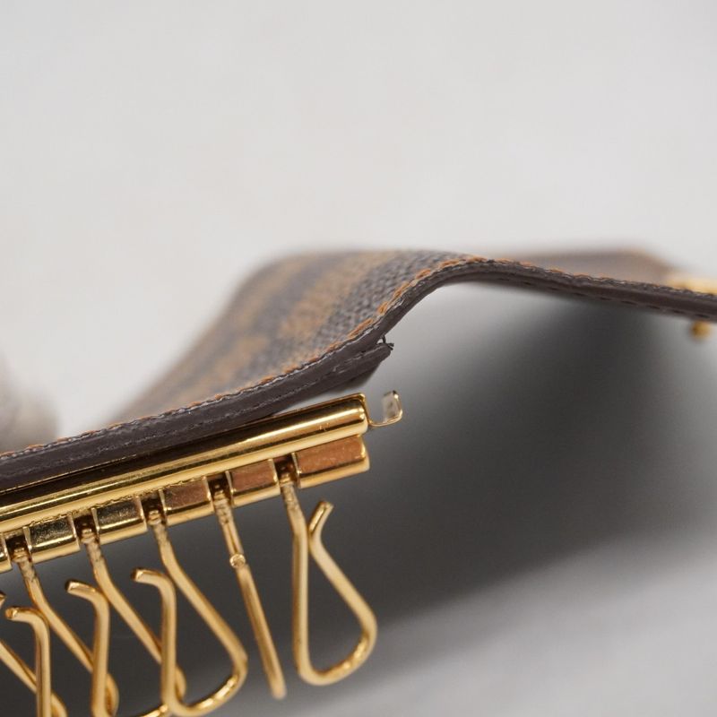 Louis Vuitton Key Case Damier Multicles 6 N62630 Ebène Men Women Unisex