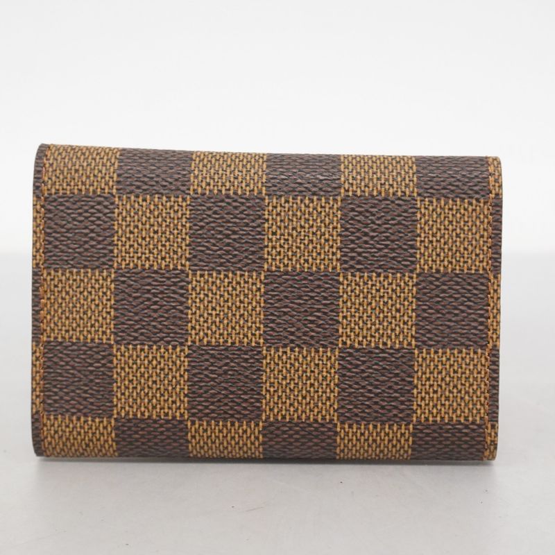 Louis Vuitton Key Case Damier Multicles 6 N62630 Ebène Men Women Unisex