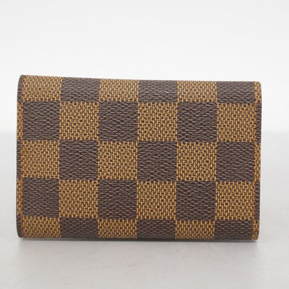 Louis Vuitton Key Case Damier Multicles 6 N62630 Ebène Men Women Unisex