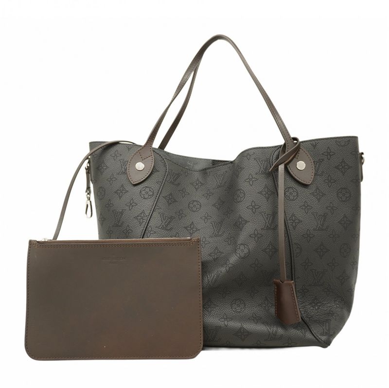 Louis Vuitton Tote Bag Mahina Hina MM M54354 Noir Black Women