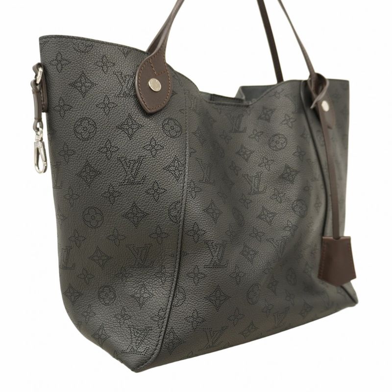 Louis Vuitton Tote Bag Mahina Hina MM M54354 Noir Black Women
