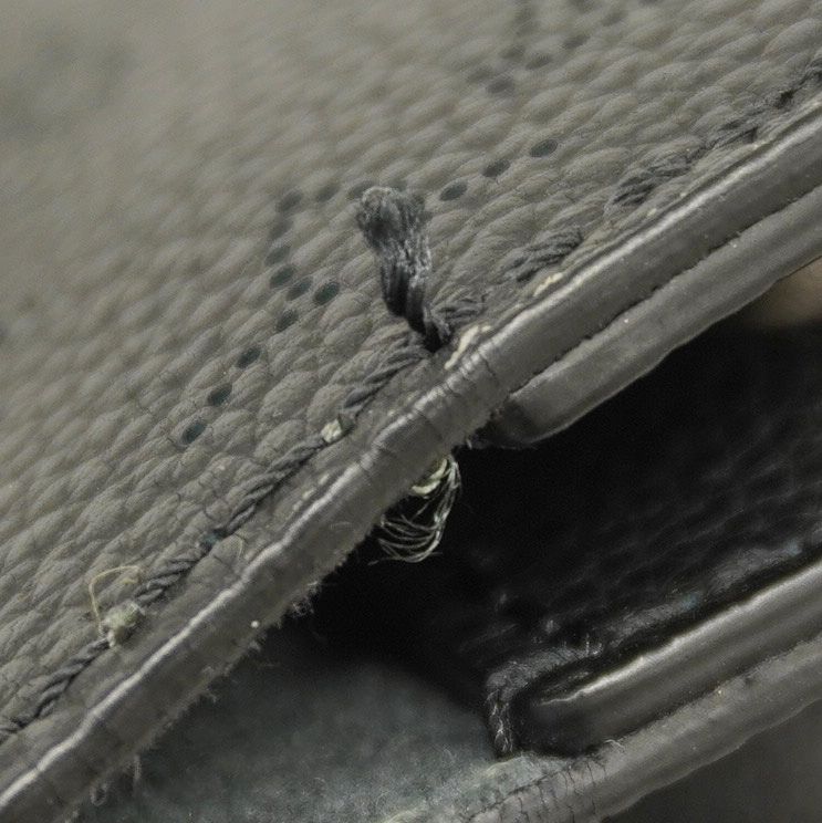 Louis Vuitton Tote Bag Mahina Hina MM M54354 Noir Black Women