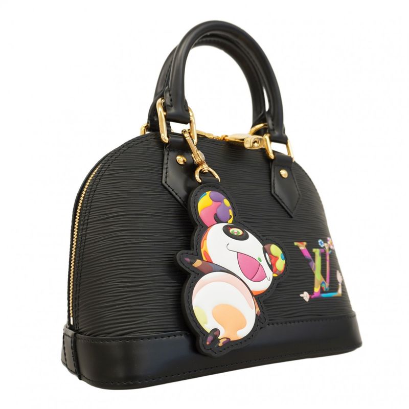 Louis Vuitton Handbag Epi Takashi Murakami Alma BB M13670 Noir Black 2way Bag
