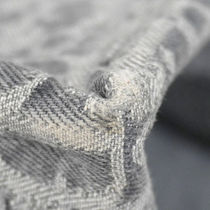 Christian Dior Tote Bag Oblique Book Tote Denim Gray Women's