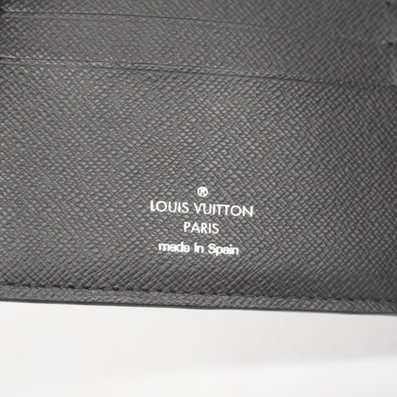 Louis Vuitton Wallet Damier Graphite Portefeuille Marco Nm N63336 Black Men's