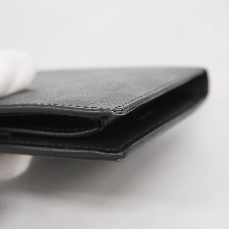 Louis Vuitton Wallet Damier Graphite Portefeuille Marco Nm N63336 Black Men's