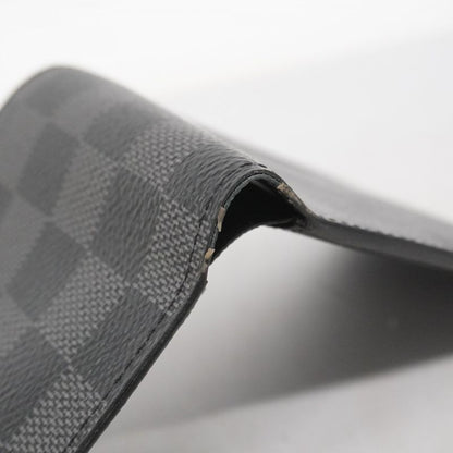 Louis Vuitton Wallet Damier Graphite Portefeuille Marco Nm N63336 Black Men's
