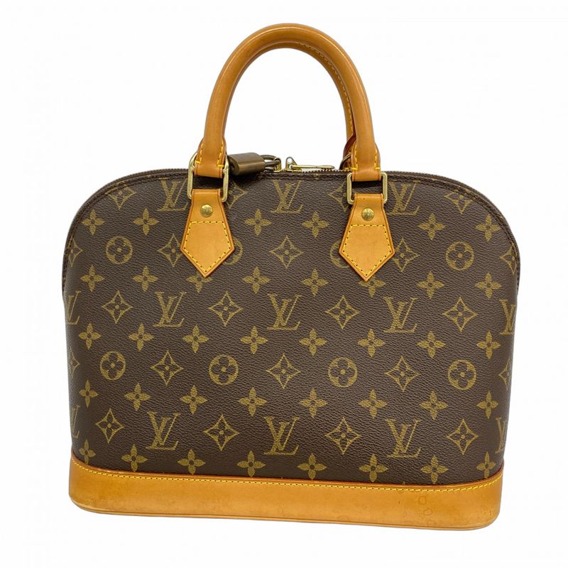 Louis Vuitton Handbag Monogram Alma M51130 Brown Ladies