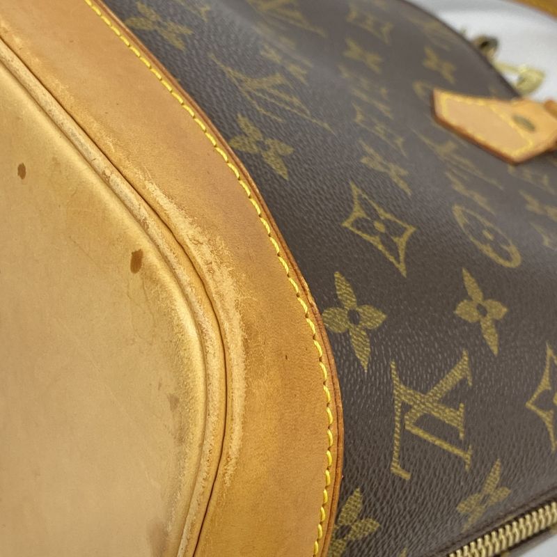 Louis Vuitton Handbag Monogram Alma M51130 Brown Ladies