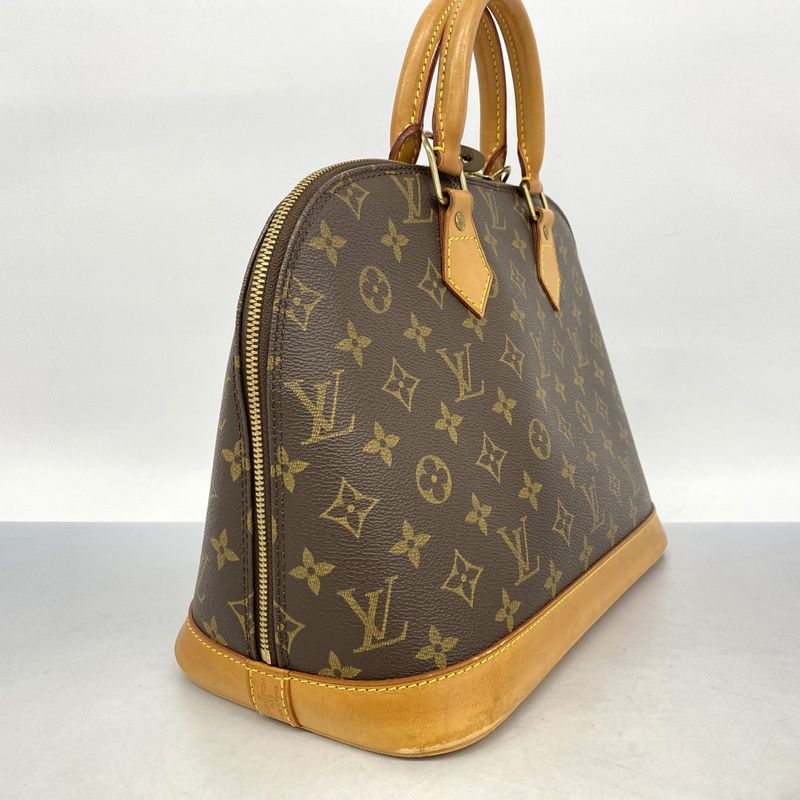 Louis Vuitton Handbag Monogram Alma M51130 Brown Ladies