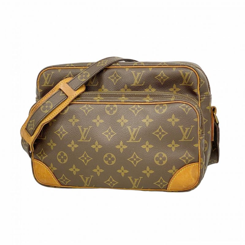 Louis Vuitton Shoulder Bag Monogram Nile M45244 Brown Ladies