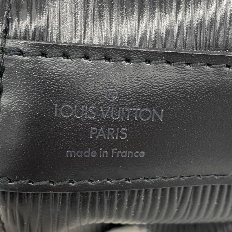 Louis Vuitton Shoulder Bag Epi Sac Depaul GM M80155 Noir Black Women