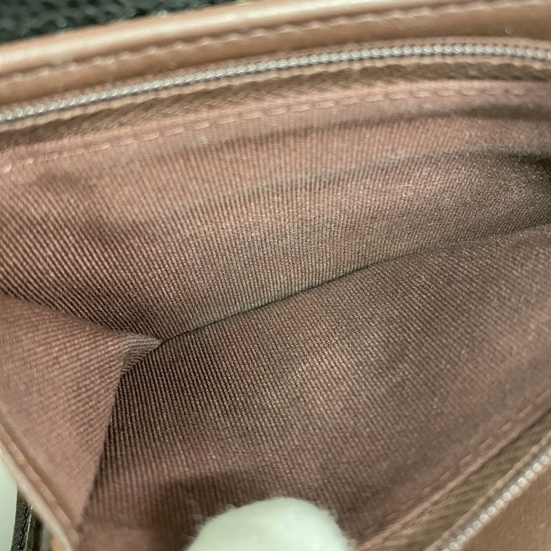 Chanel Trifold Wallet Matelasse Caviar Skin Black Gold Hardware Women