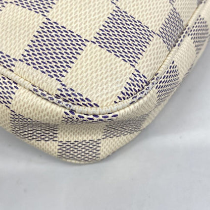 Louis Vuitton Pouch Damier Azure Pochette Accessoire N51986 White Ladies