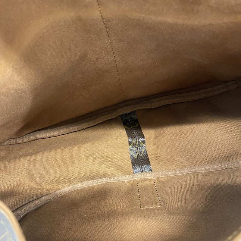 Louis Vuitton Shoulder Bag Monogram Saumur 35 M42254 Brown Ladies