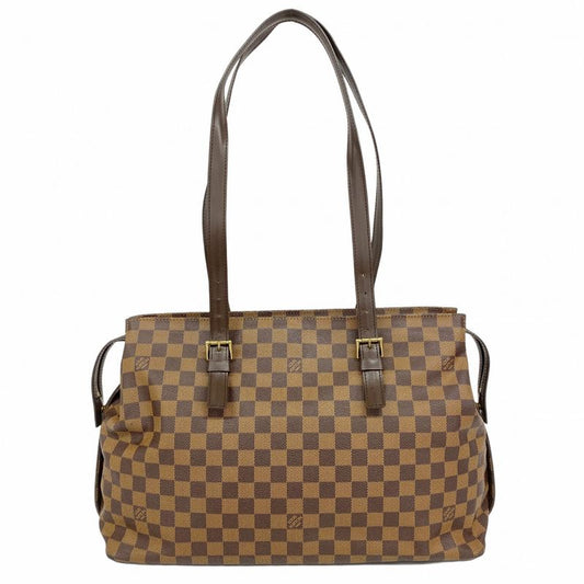Louis Vuitton Damier Chelsea N51119 Ebene Womens Tote Bag