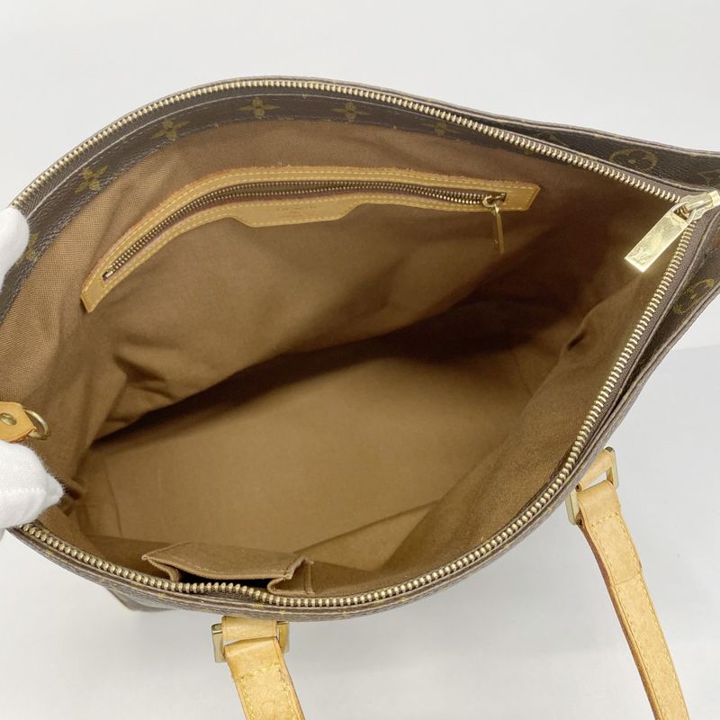 Louis Vuitton Tote Bag Monogram Cabas Mezzo M51151 Brown Ladies