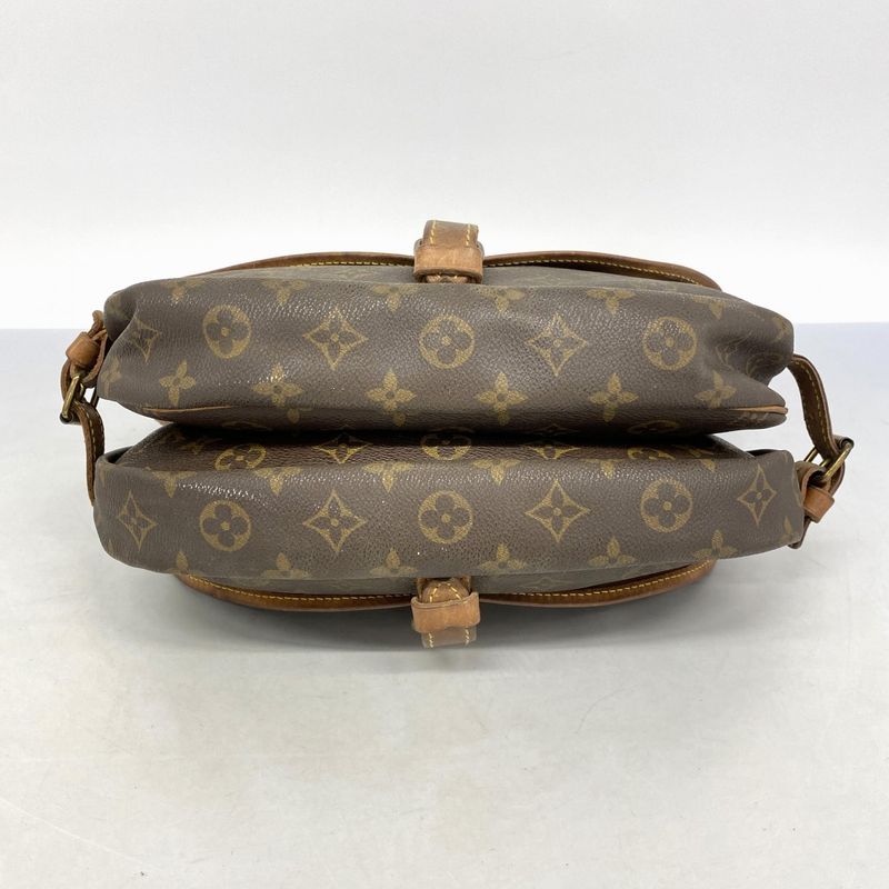 Louis Vuitton Shoulder Bag Monogram Saumur 30 M42256 Brown Ladies