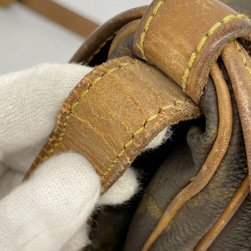 Louis Vuitton Shoulder Bag Monogram Saumur 30 M42256 Brown Ladies