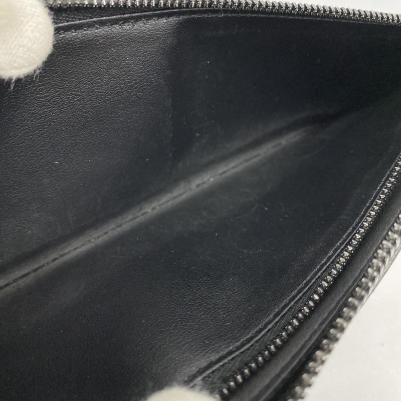 Louis Vuitton Long Wallet Monogram Shadow Zippy Wallet Vertical M62902 Black