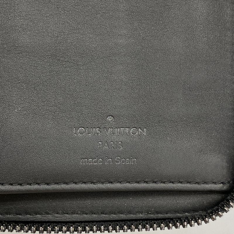 Louis Vuitton Long Wallet Monogram Shadow Zippy Wallet Vertical M62902 Black
